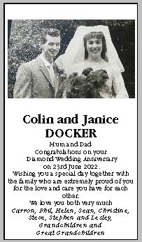 Colin and Janice Docker